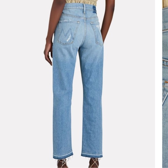 Mother Superior High Waisted Hiker Hover Jeans 24 Blue - Picture 9 of 16